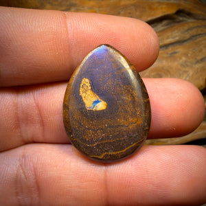 26,5 ct – Yowah Nut Tribal Kernel Opal. Australischer Boulder-Opal.