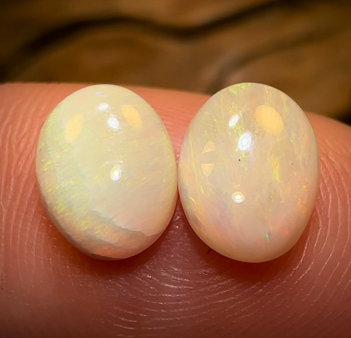 2.99cts - Lightning Ridge Light Opal Set
