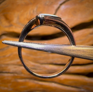 Sterling Silver - UNISEX South Australian Crystal Opal Ring