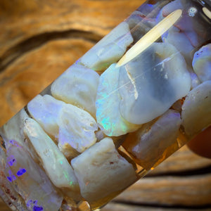 57.9cts - Lightning Ridge Opal Vial