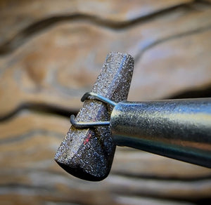 1.85cts - “Red Fire Family”Queensland Boulder Seam Opal