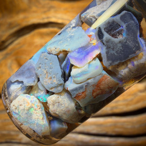 54cts - Lightning Ridge Opal Vial