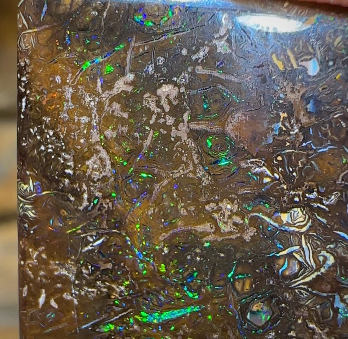 33.5cts - Queensland Boulder Opal. Australian Opal ￼ - Opal Whisperers