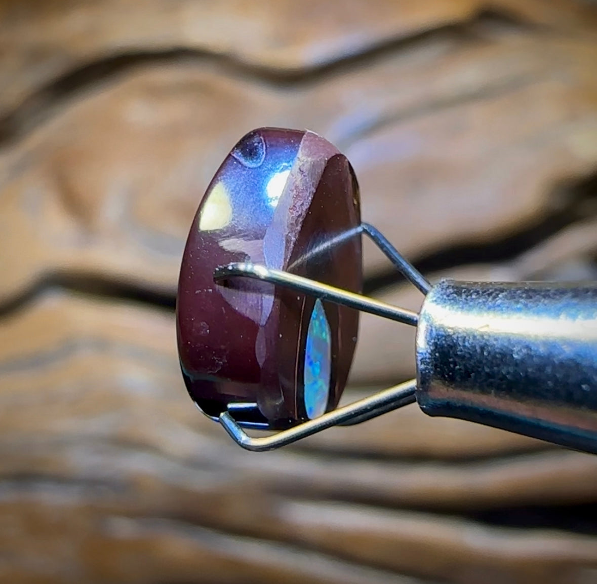 4.6cts - “Sweet Kernel 2”Yowah Nut Kernel Opal. Double Sided - Opal Whisperers