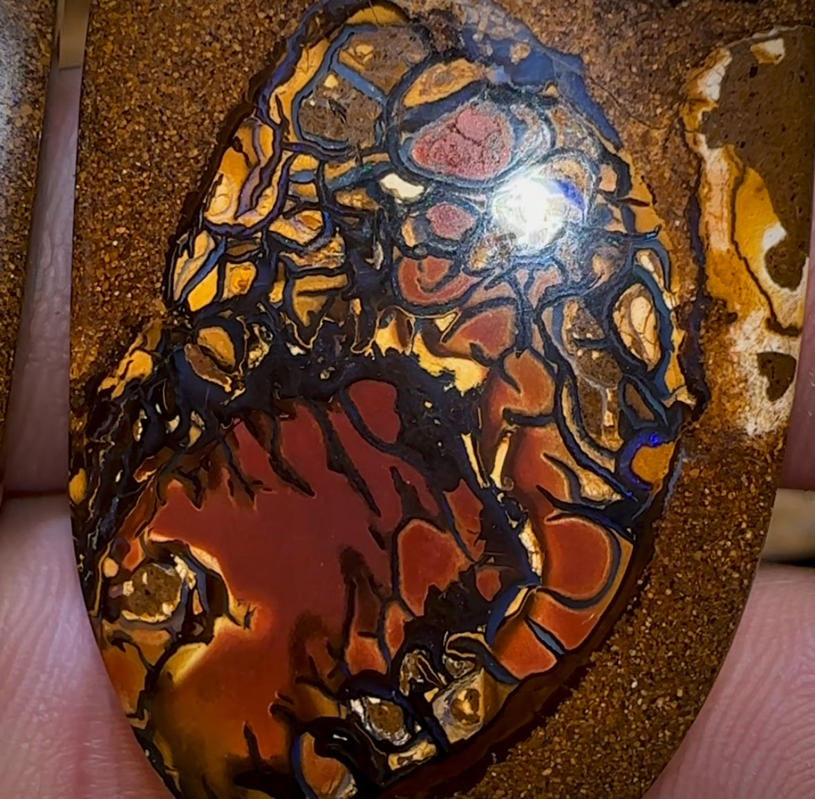 140.3cts - Large Tribal Queensland Boulder Opal Pair