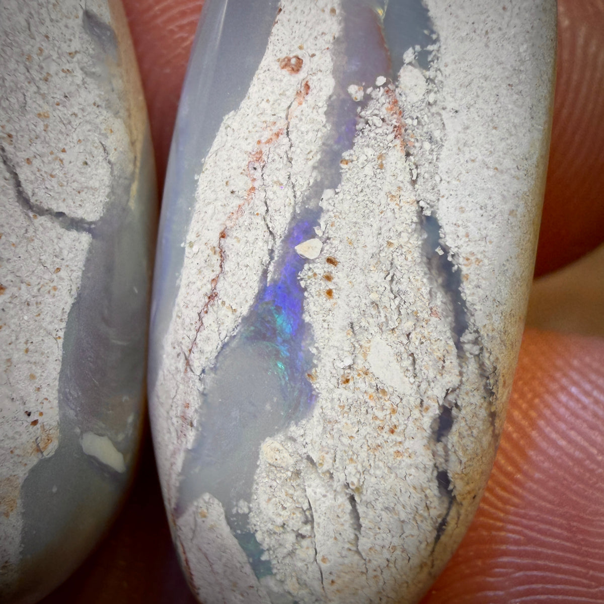 🔨 AUCTION 🔨 No Reserve 20.6cts - Lightning Ridge Opal Pair