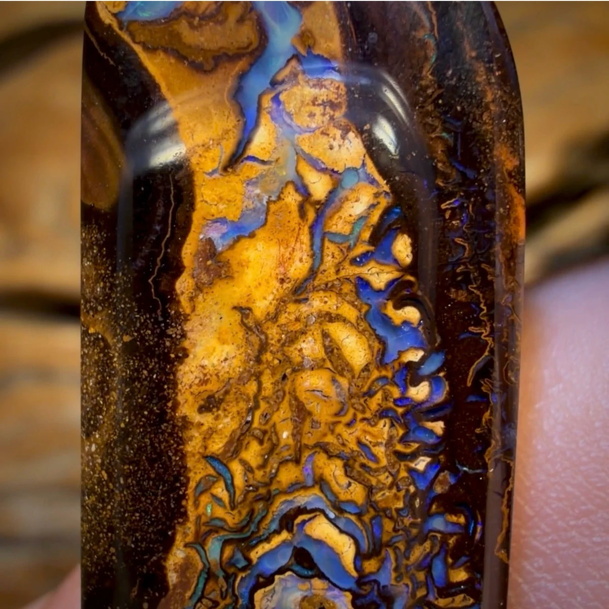 27.6cts - Tribal Australian Boulder Opal from Yowah