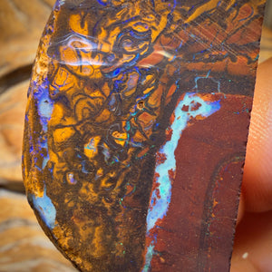 145cts - Tribal Yowah Nut Opal Rough Slab
