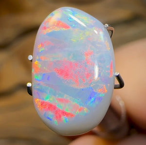 3.4cts - Lightning Ridge Semi Black Opal