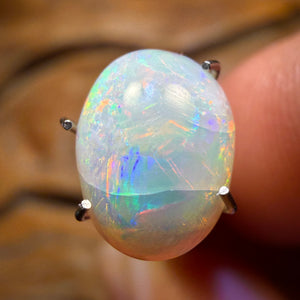 🔨 AUCTION 🔨 No Reserve 2.15cts - South Australian White Opal from Andamooka