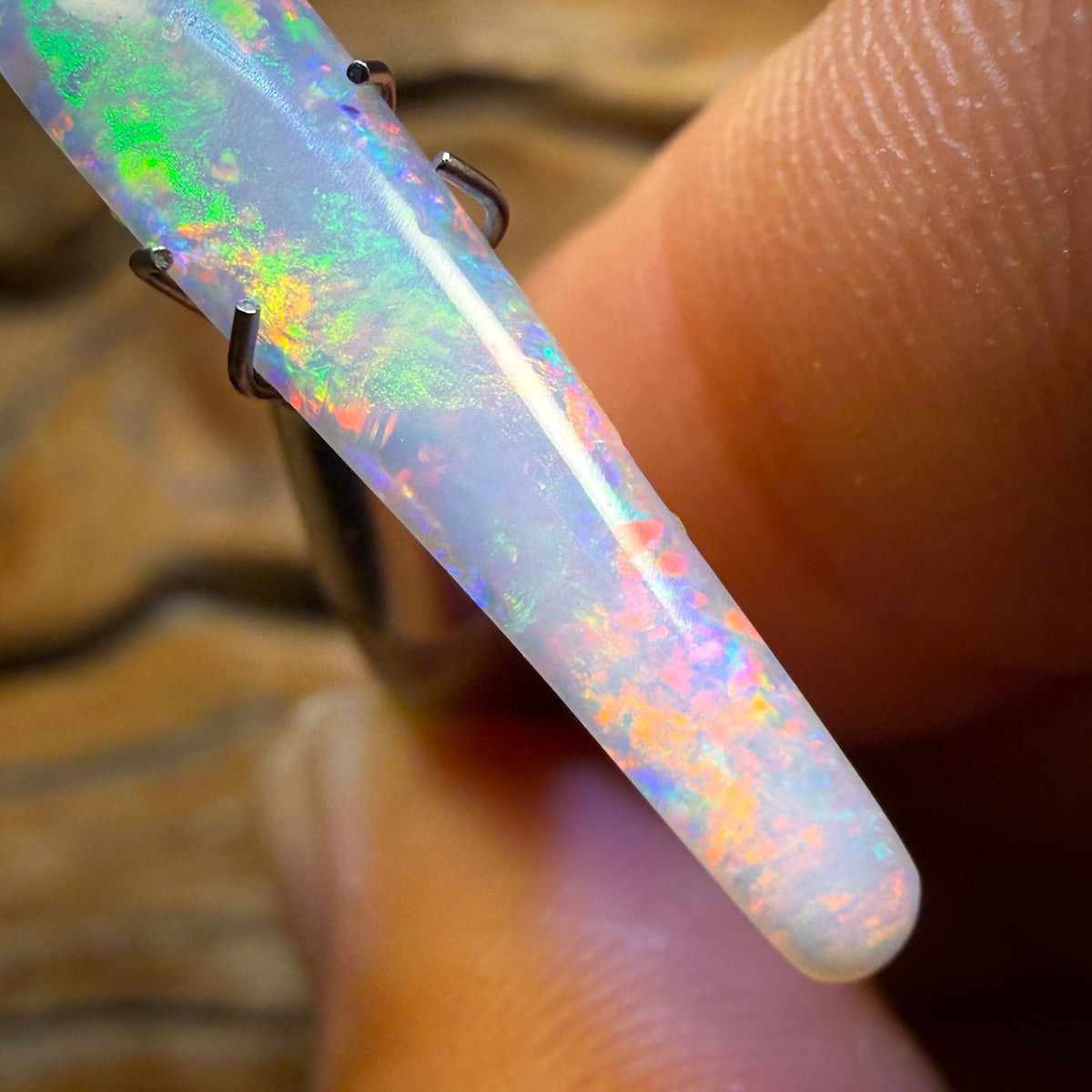 Half Price Card! 1.6cts - Rare South Australian Crystal Opal from Mintabie