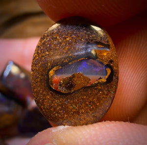 73.4cts - 10x Australian Tribal Boulder Opal’s. Wholesale Dealers Parcel