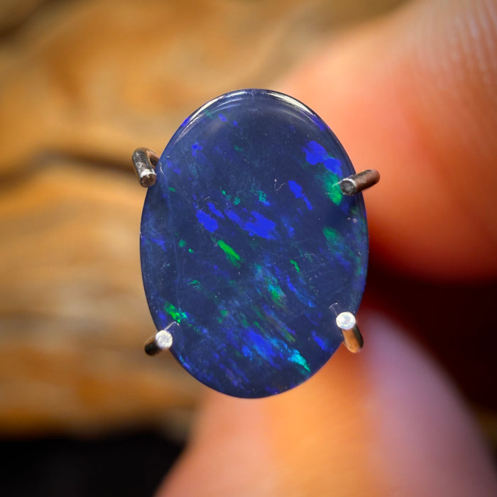 🔨 AUCTION 🔨 No Reserve 0.9cts - Australian Boulder Opal Doublet