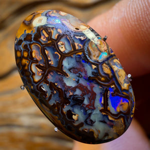 8.6cts - Tribal Yowah Nut Opal. Australian Opal
