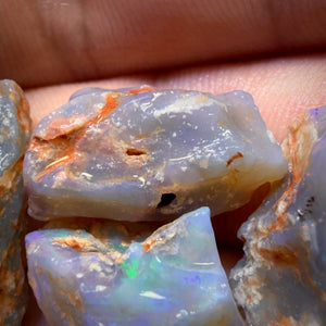 42.3cts - 4x Lightning Ridge Opal Rough Parcel