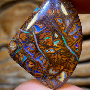 TGIF 13.1cts - Tribal Yowah Nut Opal. Australian Opal