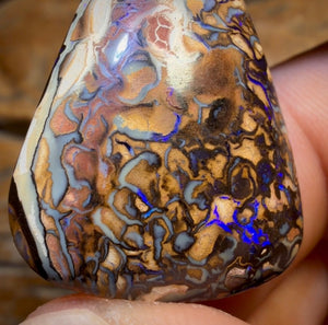 59.9cts - Tribal Yowah Nut Opal. Australian Opal