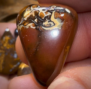 🔒169.8cts - 6x Finished Queensland Boulder Opal Parcel Cutting Cost Only
