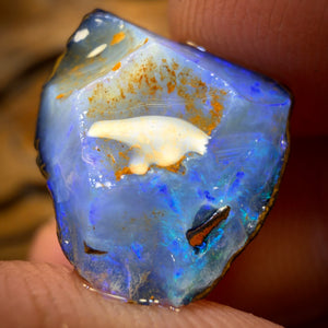 6.2cts - Yowah Nut Crystal Centre Opal Rough Piece