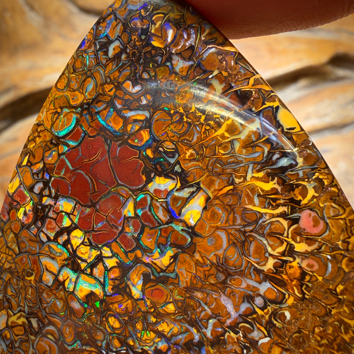 138.8cts - Tribal Yowah Nut Opal. Australian Opal