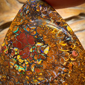 138.8cts - Tribal Yowah Nut Opal. Australian Opal