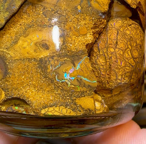 135.1g - Jar of Rough Australian Boulder Opal