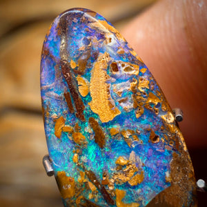 2.8cts - Wood Fossil Replacement Boulder Opal from Yowah