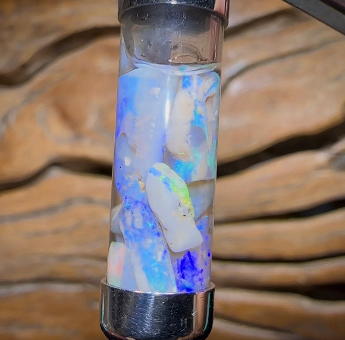 Australian Opal Time Capsule Pendant - Opal Whisperers