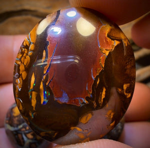 130.8cts - 3x Australian Tribal Boulder Opal’s. Wholesale Dealers Parcel