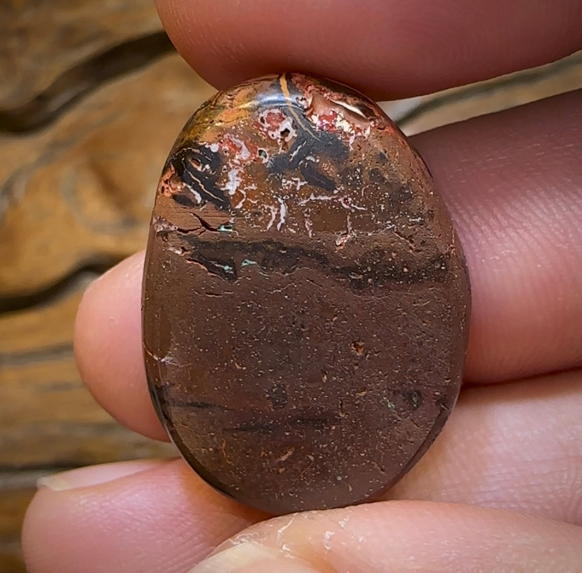 38.1cts - “The Deep Blue” Yowah Nut Opal. Australian Boulder Opal - Opal Whisperers