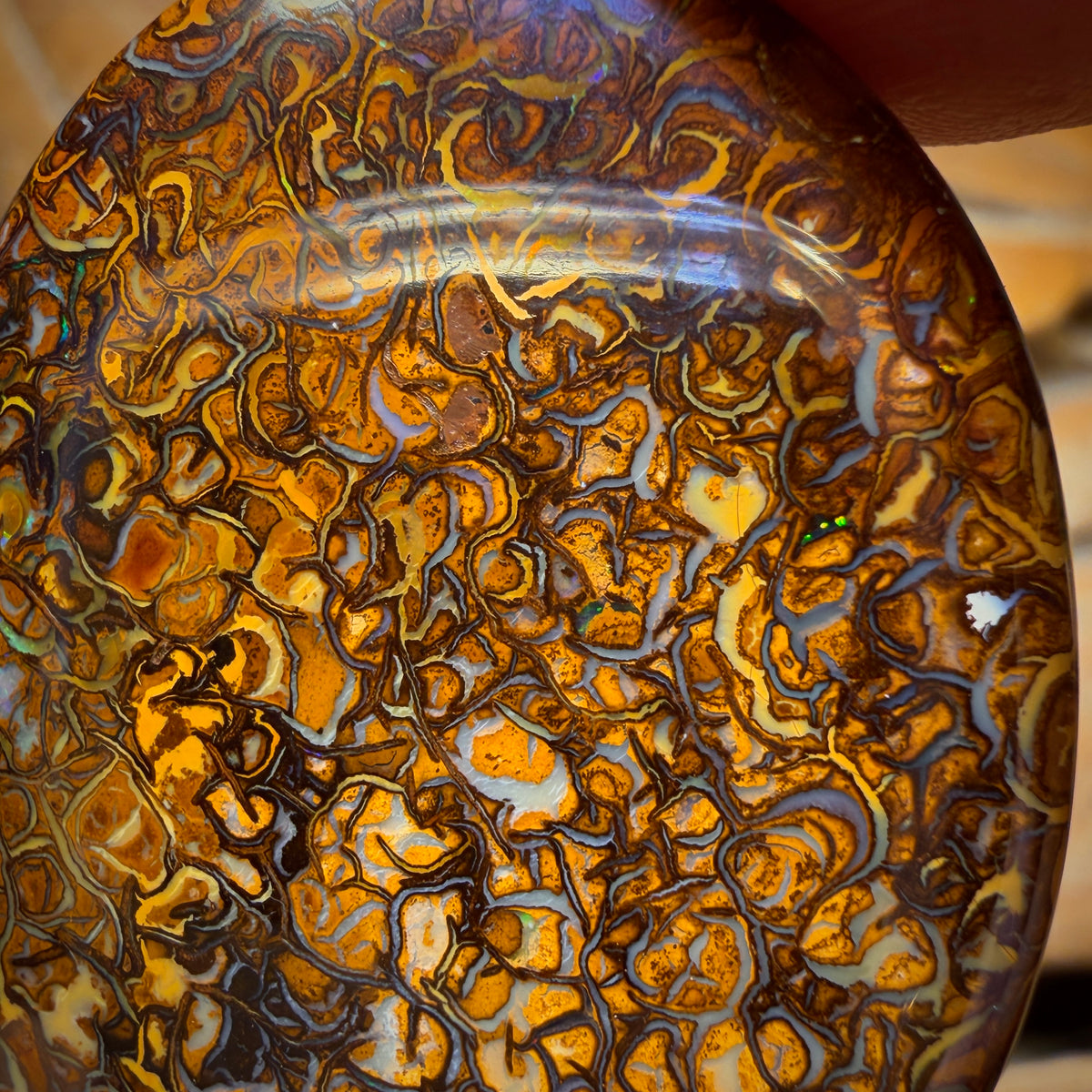 63.2cts - Tribal Yowah Nut Opal. Australian Opal Bargain