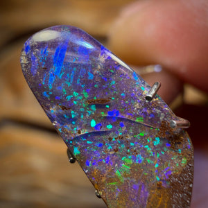 🔨 AUCTION 🔨 No Reserve 4.2cts - Queensland Boulder Seam Opal. Australian Opal