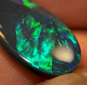 4.3cts - “Heritage Collection” Lightning Ridge Solid Black Opal - Opal Whisperers