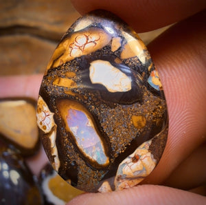 169.6cts - 5x Australian Boulder Opal’s. Wholesale Dealers Parcel