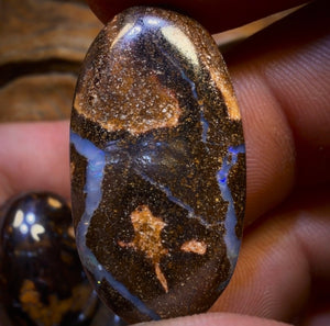 🔒 212.6cts - 5x Australian Boulder Seam Opal’s. Wholesale Dealers Parcel BARGAIN