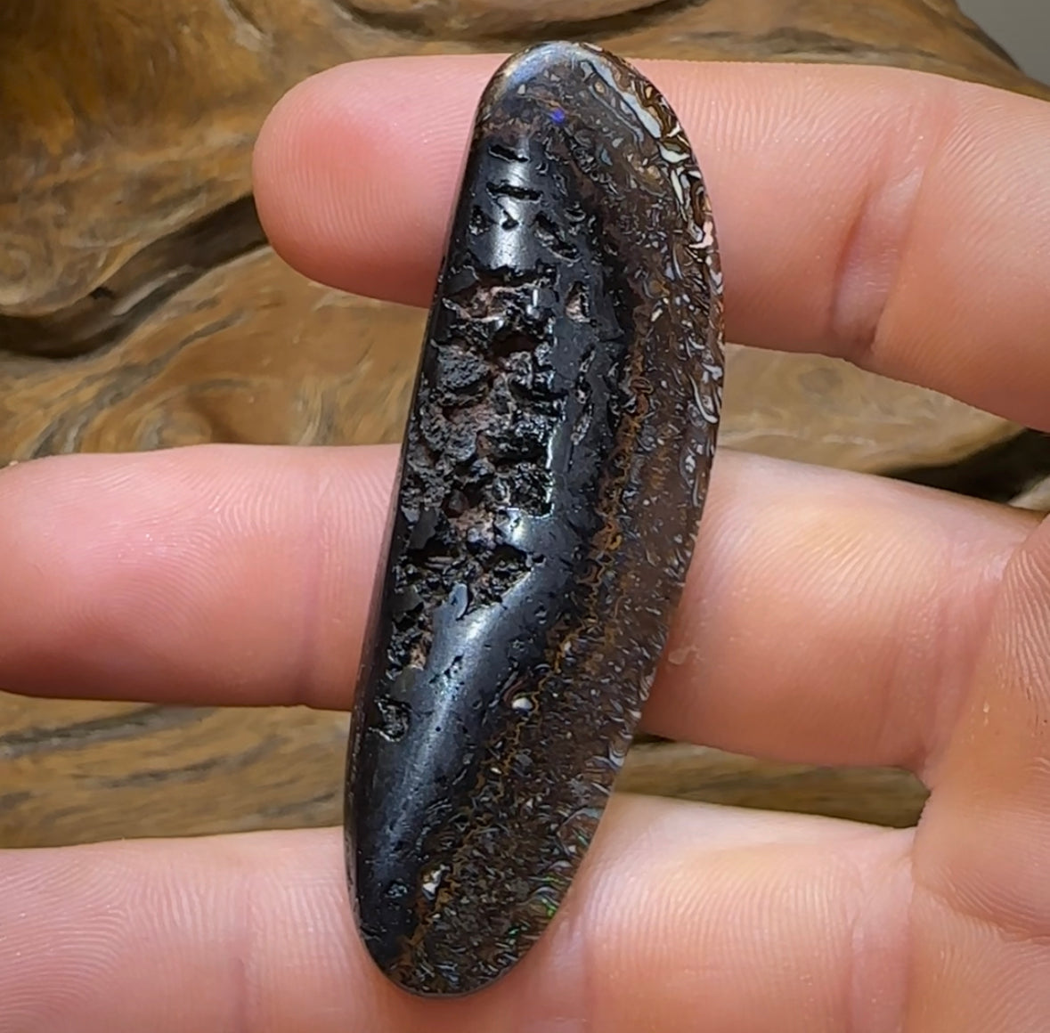 126.6cts - Tribal Yowah Tribal. Australian Boulder Opal - Opal Whisperers