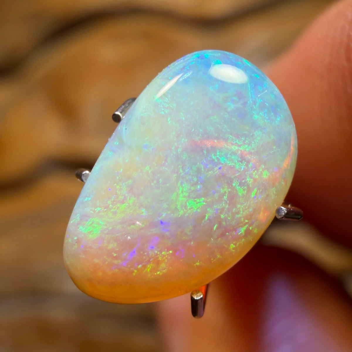 Half Price Card! 2.1cts - Solid Australian Boulder Pipe Crystal Opal