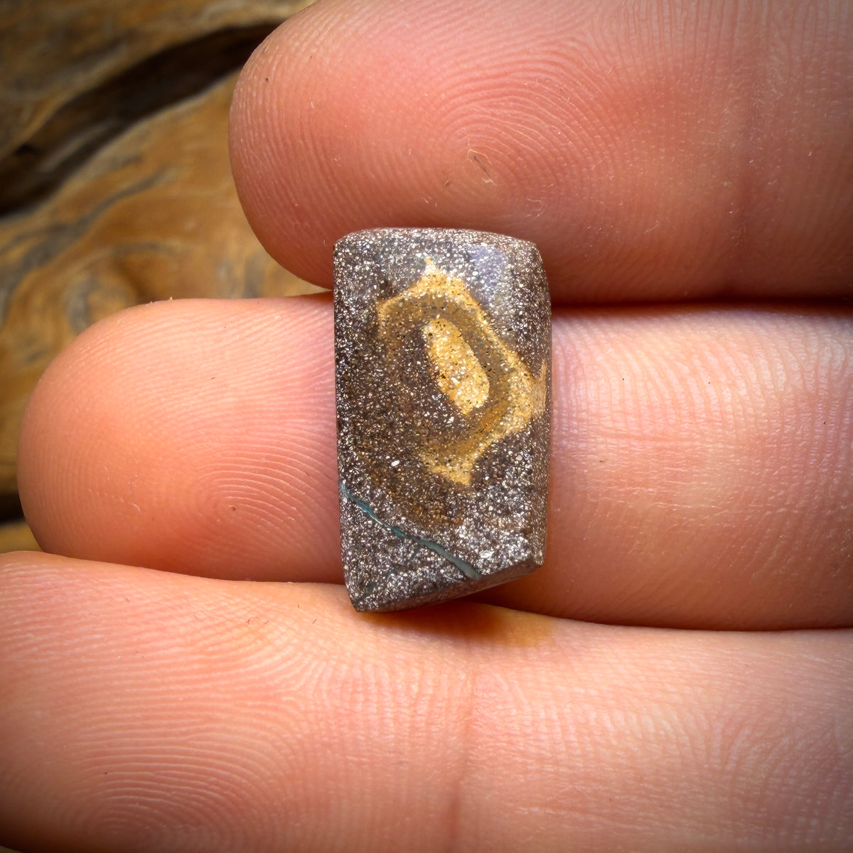 8.3cts - “The Wave”Queensland Boulder Seam Opal