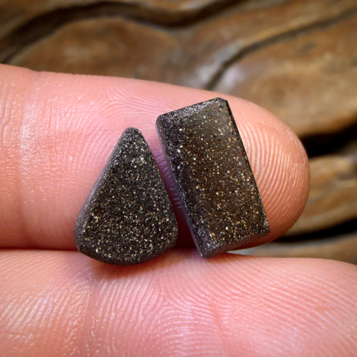 5.95cts - Top Australian Boulder Seam Opal Pair