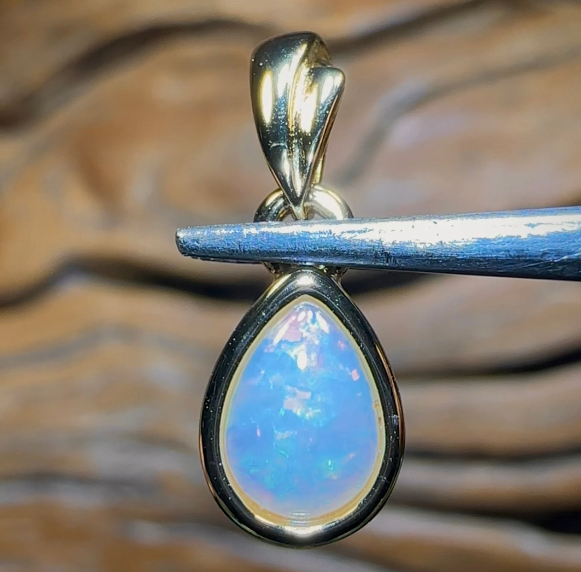 🔒Sterling Silver - WHOLESALE 9 PIECE PENDANT PARCEL. Solid South Australian Opal Jewellery