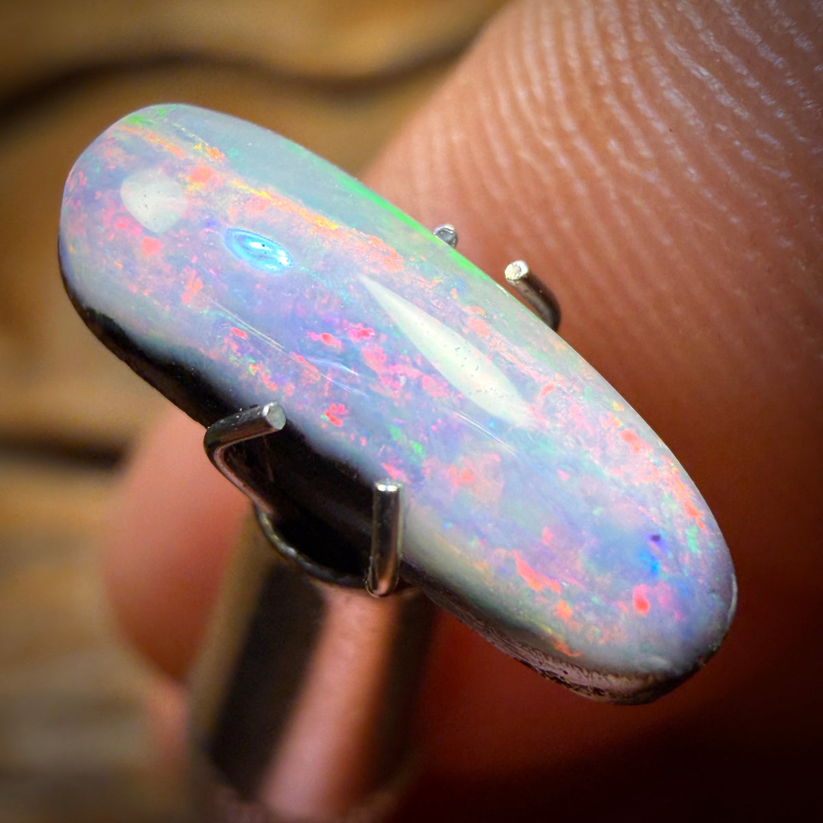 2.3cts - Queensland Boulder Seam Opal from Opalton