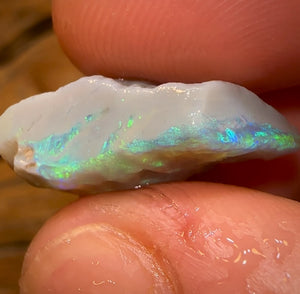 13.1cts - Lightning Ridge Semi Black Opal Rough Piece