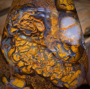 91.1cts - Tribal Eye1 Yowah Nut Opal. Australian Opal