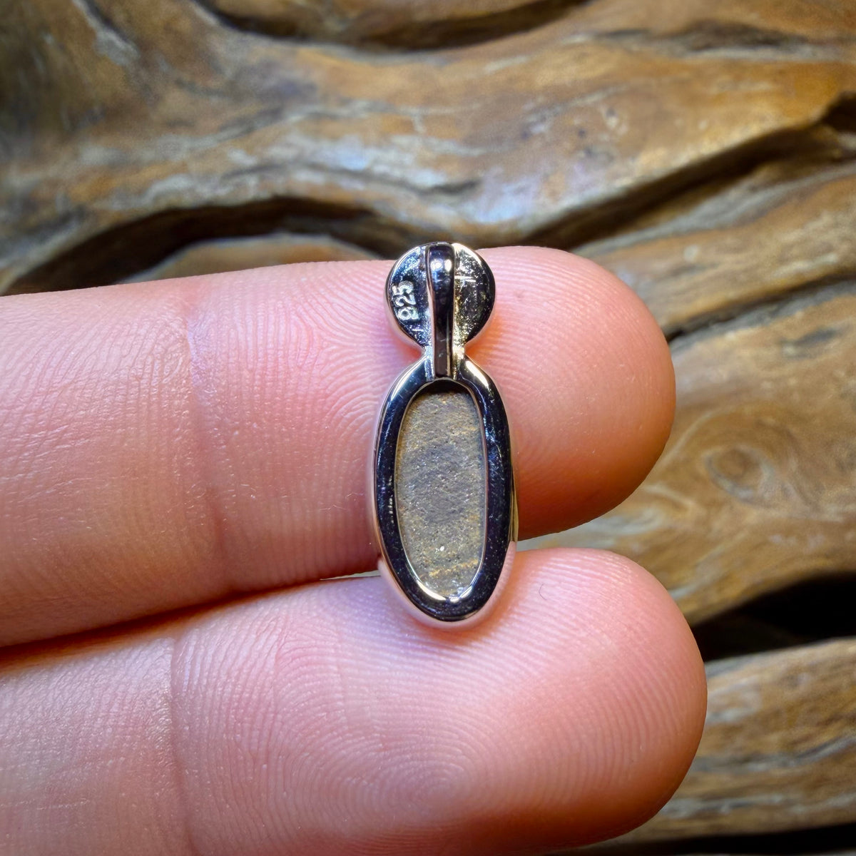 Sterling Silber - Queensland Boulder Opal Doublet Anhänger