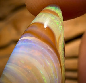 Auction Fall-Through = Your Gain! 🔥 Now More Than 50% Off RRP 🚨  “Honeycomb Rings” 8.1cts - Solid Australian Boulder Pipe Opal