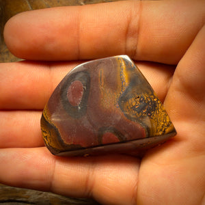 119.7cts - Huge Tribal Queensland Boulder Picture Stone Opal from Yowah