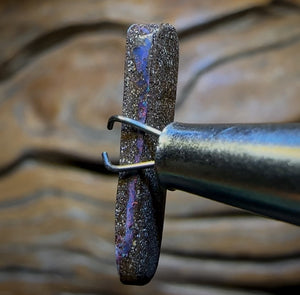 2.15cts - “Red Fire Family”Queensland Boulder Seam Opal