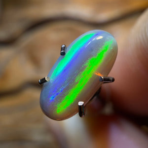 0.98cts - Amazing Rolling Windmill Dark Opal from Lightning Ridge
