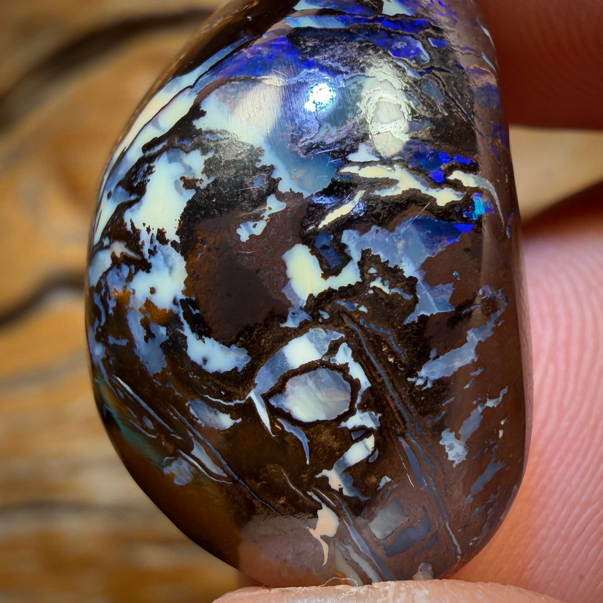 48.7cts - Awesome Australian Tribal Boulder Opal from Koroit