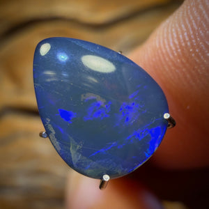 🔨 AUCTION 🔨 No Reserve 3.1cts - Old School Australian Boulder Opal Doublet. RECUTTERS DELIGHT